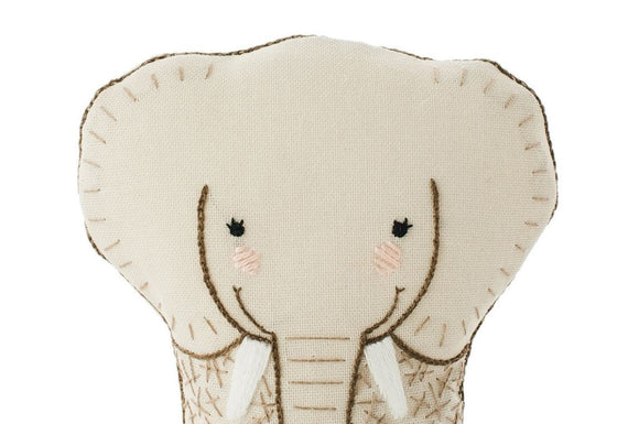 Elephant Embroidery Kit by Kiriki Press