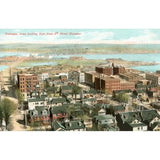 View Over Dubuque Postcard by Found Image Press
