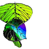 Emerald Aspen - Short by Laurel Grey Glassworks