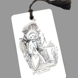 Skeleton Tarot Bookmark by Cat Rocketship