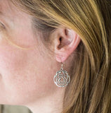 Eternity Knot Earrings by Oberon Design