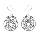 Eternity Knot Earrings by Oberon Design