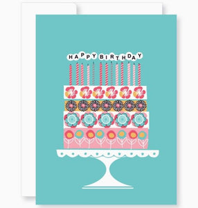 Birthday Fabulous Cake Greeting Card from Great Arrow Cards