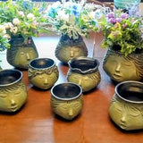 Face Pot by Lori Bonz