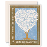 Family Tree Card by Heartell Press
