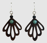 Fan Wildwood Earrings by Woodcutts