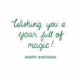 Magic Birthday Card from Artists to Watch