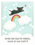 Rainbow Sympathy Card from Artists to Watch