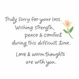 Sympathy Card from Artists to Watch