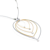 Feather Teardrop Necklace by MPR Jewelry