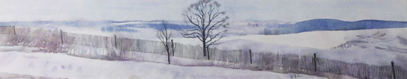 Driftless Snowfence by Brian McCormick