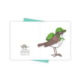 Field Trip Thrush Card by Burdock & Bramble