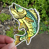 Walleye Fish Sticker by Sarah Angst
