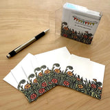 Flower Field: Set of 50 Little Notecards by Sarah Angst