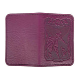 Flower Fairy Leather Card Holder by Oberon Design