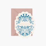 Folk Congratulations Greeting Card by Oana Befort