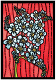Forget-Me-Not Greeting Card by Sarah Angst