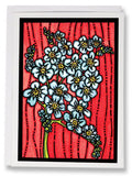 Forget-Me-Not Greeting Card by Sarah Angst