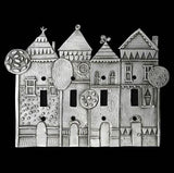 Four Doors Switch Plate Cover by Leandra Drumm Designs