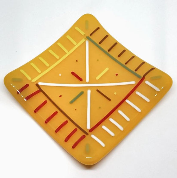 Four Corners Dish by TommyGunGlass