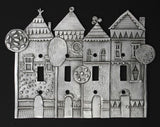 Four Doors Switch Plate Cover by Leandra Drumm Designs