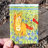 Fox & Friend Magnet by Sarah Angst