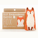Fox Embroidery Kit by Kiriki Press