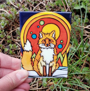 Fox Magnet by Sarah Angst