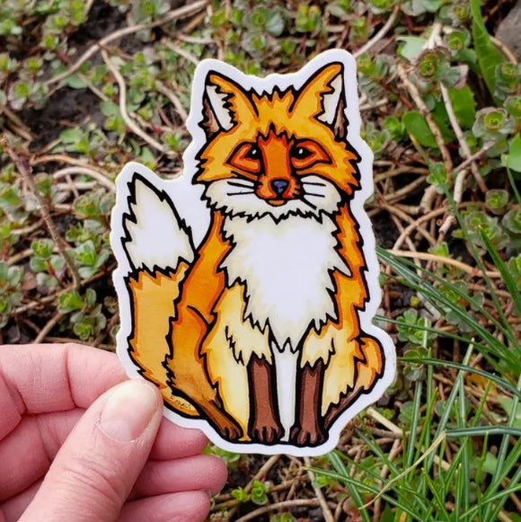 Fox Sticker by Sarah Angst