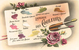 Language of Colors in French Magnet by Found Image Press