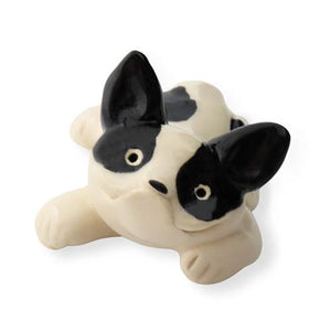 Frenchie Dog Ceramic "Little Guy" by Cindy Pacileo