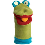 Fleece Frog Puppet by Cate & Levi