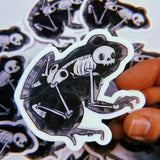 Frog Animus Sticker by Cat Rocketship