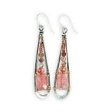 Stone Fruit Quartz Earrings by Vanessa Savlen