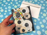 Be A Cheerio Greeting Card by Lori Biwer-Stewart