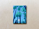 Full Moon Forest Magnet by Nan Onkka