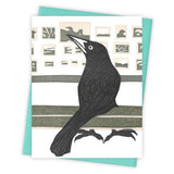 Gallery Grackle Card by Burdock & Bramble