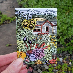 Garden Magnet by Sarah Angst