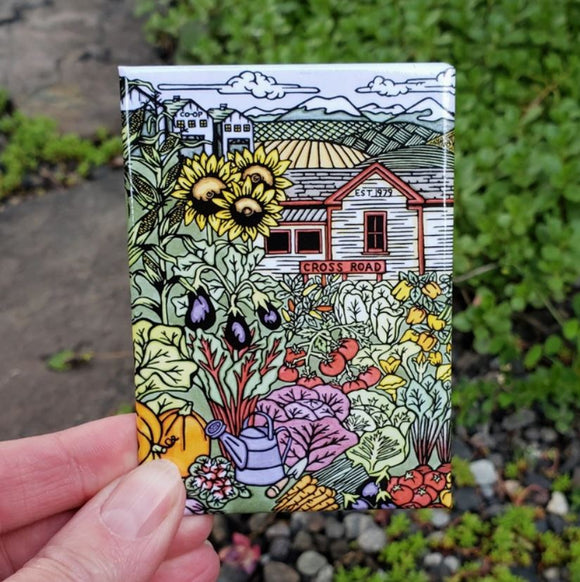 Garden Magnet by Sarah Angst