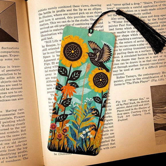 Bird Bookmark by Angie Pickman