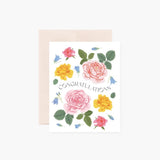 Garden Congratulations Card by Oana Befort