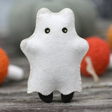 Ghost Cat Felt Doll Kit by Kiriki Press