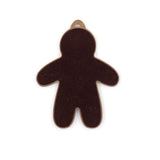 Gingerbread Kid Stitched Ornament Kit by Kiriki Press
