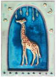 Animal Icon Giraffe Tile by Parran Collery