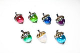 Bright Collection: Glossy Glass Acorns by Grateful Gathers Glass