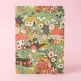 Gnome Village Blank Notebook by Egg Press Manufacturing