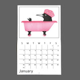 Twelve Grackles 2027 Calendar by Burdock & Bramble