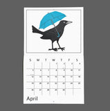 2026 Grackle Calendar by Burdock & Bramble
