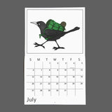 Burdock & Bramble 2025 Grackle Calendar by Burdock & Bramble