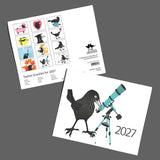 Twelve Grackles 2027 Calendar by Burdock & Bramble